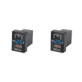 thumbnail image 4 of Toma de corriente para coche Methold adaptador de carga Digital tipo C 2piezas Azul, 4 of 6