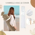 thumbnail image 6 of LAGarden BOHO 7' Fringe Patio Umbrella with Tassels UPF50+ Boho Style 5-Year-Non-Fading for Outdoor Yard Market Mocha Meander, 6 of 9