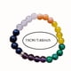 thumbnail image 1 of QUTETN Carefully Selected Natural Stone Jewelry Meticulously Stringing Together the Colorful Hues from the Depths of the Earth, Dazzlingly Lighting up the Natural Glow on Your Wrist, 1 of 4