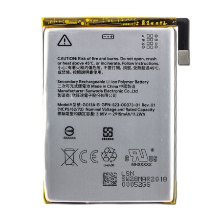 Lithium-ion Battery for Google Pixel 3