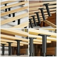 thumbnail image 2 of 6 piezas de patas de cama ajustables para muebles, extensores de patas de mesa, patas de repuesto para muebles, 2 of 6