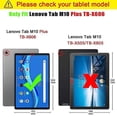 thumbnail image 4 of Funda Shry para Lenovo Tab M10 Plus Tb-x606f Tb-x606x de 10,3 pulgadas con soporte plegable magnético, funda para tableta para Lenovo Tab M10 Fhd Plus, 4 of 5
