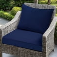 thumbnail image 1 of Fabuday Outdoor Chair Cushions Set - 24 x 24 Inch Waterproof & Fade Resistant Patio Furniture with Removable Cover Deep Seat & Ba, 1 of 7