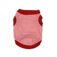 thumbnail image 2 of kladzum Dog Sweaters Dog Warm Shirt Dog Clothes Summer Breathable and Cool Thin Cute Vestspet Striped Vests, Dog Sweaters, Small Dog Coat Warm Sweartershirts, 2 of 6
