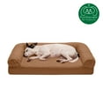 thumbnail image 6 of FurHaven Pet Products Quilted Full Support Orthopedic Sofa Pet Bed for Dogs & Cats - Toasted Brown, Medium, 6 of 13