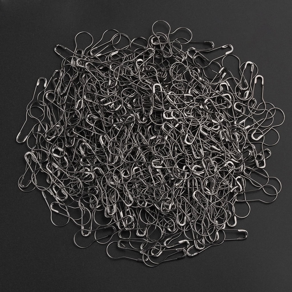 1000PCS Safety Pin Iron Pin Multipurpose 2.2cm Long Metal Small Pin