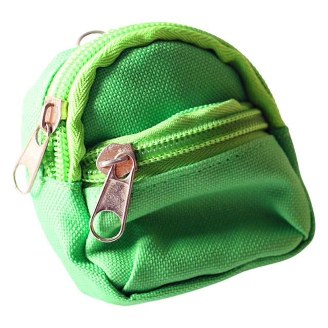 de Muñeca , Juguete de Simución, verde Zulema Mochila de muñecas en miniatura