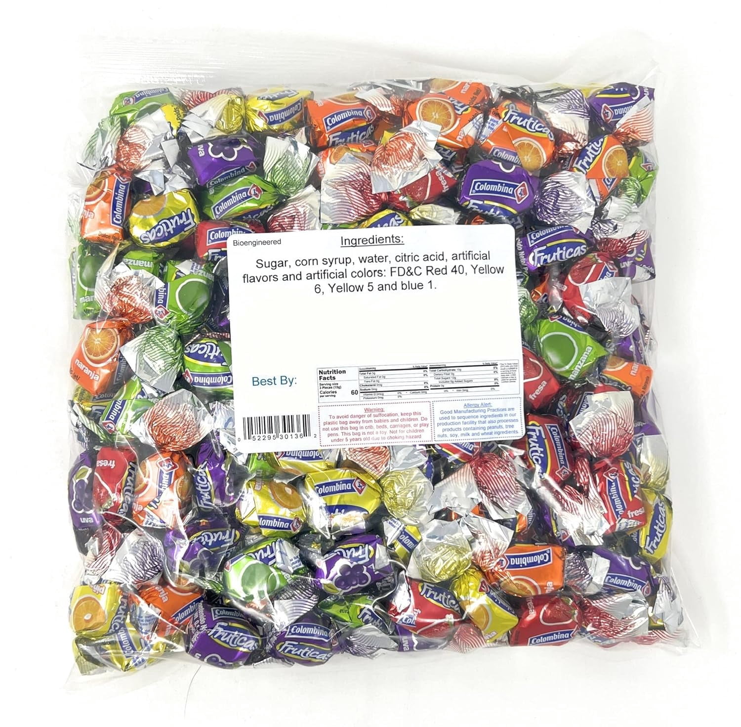 YANKEETRADERS® Fancy Filled Fruit Hard Candy Assortment - 2lbs.