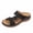 Black, variant on Wonens Sandals Women's Spring And Summer Fashionable Casual Versatile Solid Color Open Toe Trendy One-Strap Slippers Wedge Heels Shoes,Black,39