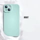 thumbnail image 3 of Funda de silicona líquida de lujo a prueba de golpes color verde mostaza para iPhone 13 12 11 14 Plus 15 16 Pro Max XR XS X 13 Mini cubierta trasera con parachoques, 3 of 5