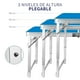 thumbnail image 5 of Mesa Plegable Portátil con 4 Sillas Ajustable Exterior 120 cm Picool  Mesa con 4 Sillas, 5 of 8