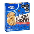 thumbnail image 4 of Galletas Great Value con chispas sabor chocolate 228 g, 4 of 4