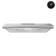 thumbnail image 2 of Streamline 30 in. Stornara Convertible Undermount 80 CFM Range Hood in Brushed Stainless Steel with Mesh Filters, Push Button Control, LED Light, 2 of 18
