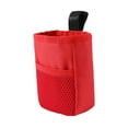 thumbnail image 1 of Bolsa de golosinas para perros, contenedor de bocadillos, bolsa multifunción para pasear perros, bolsa de golosinas para entrenamiento rojo, 1 of 9