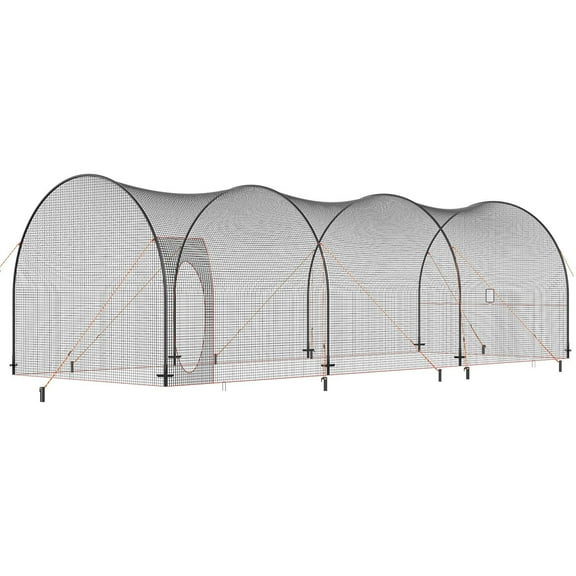 STAWAY 33FT Baseball Batting Cage - Heavy Duty Net & Frame for Backyard Training, Portable Pitching Cage with Carry Bag, Ideal for Hitting & Pitching Practice
