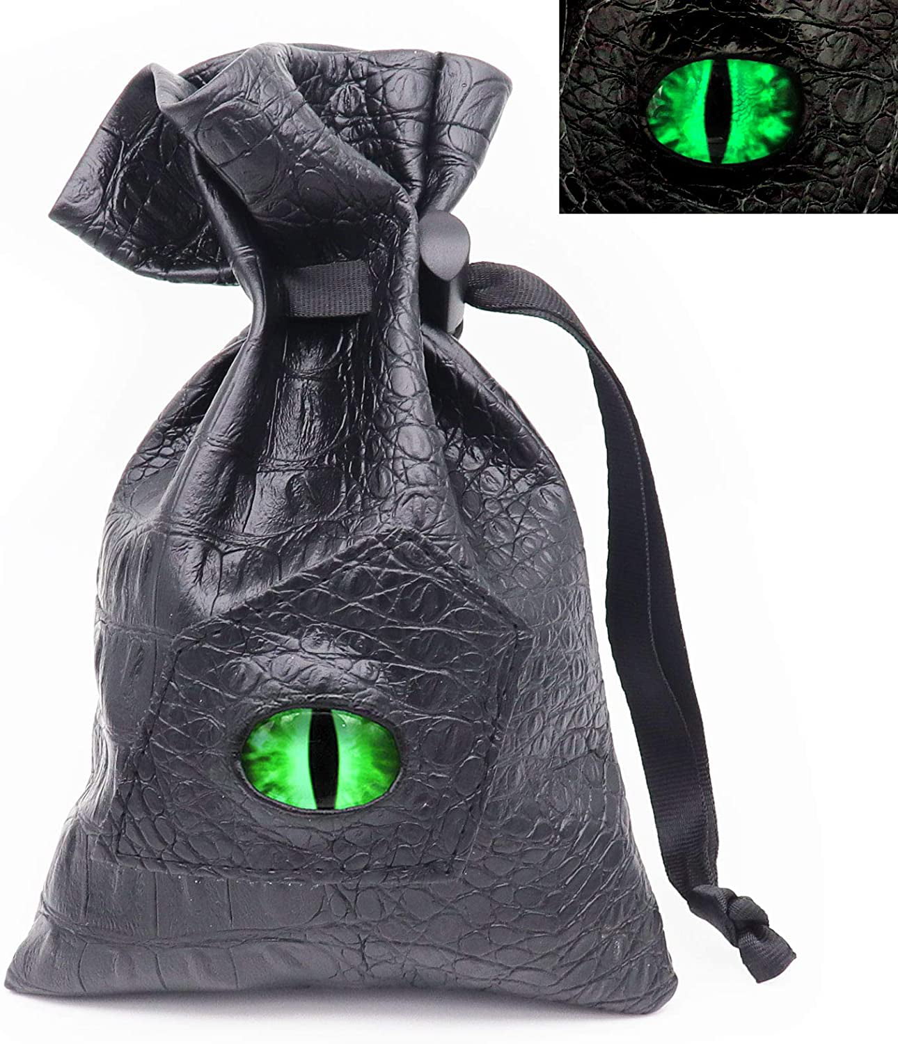 Ent Green & black Dice Bag 