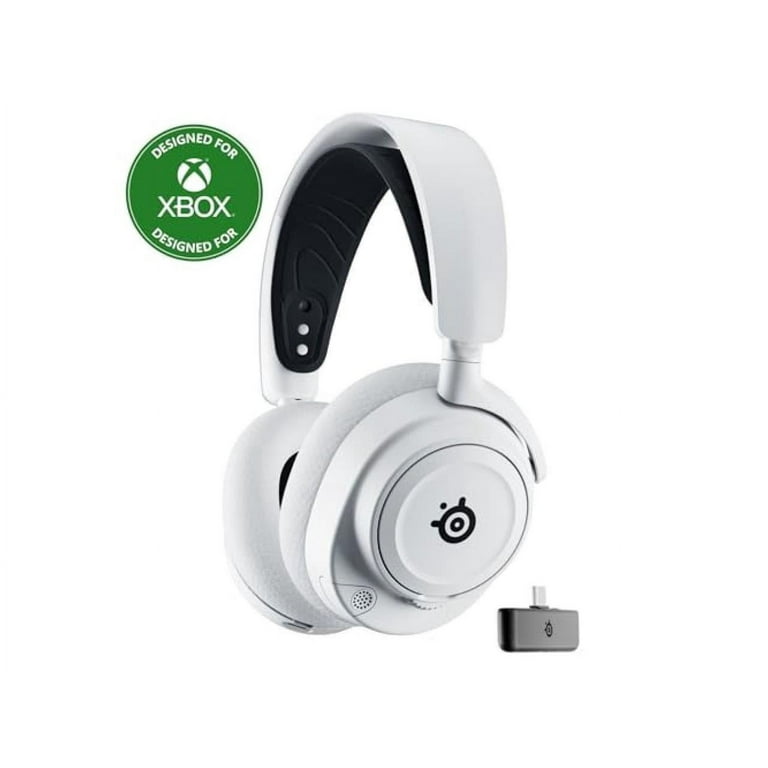 Arctis Nova 7X Wireless Gaming Headset Nova Acoustic 2.4GHz 38Hr Battery USB C Xbox PC PS5 Switch White Walmart