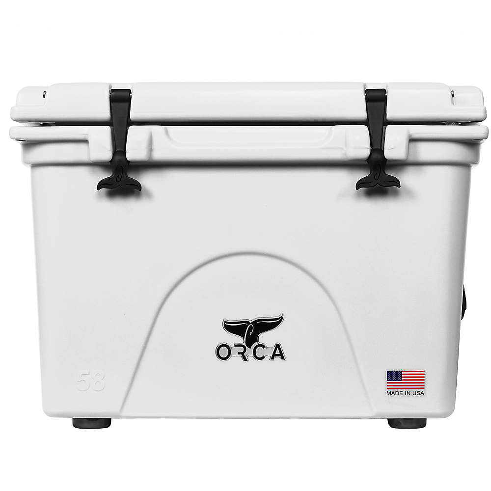 NEW ORCA ORCW058 WHITE COLORED 58 QUART INSULATED ICE CHEST COOLER USA 8555732 