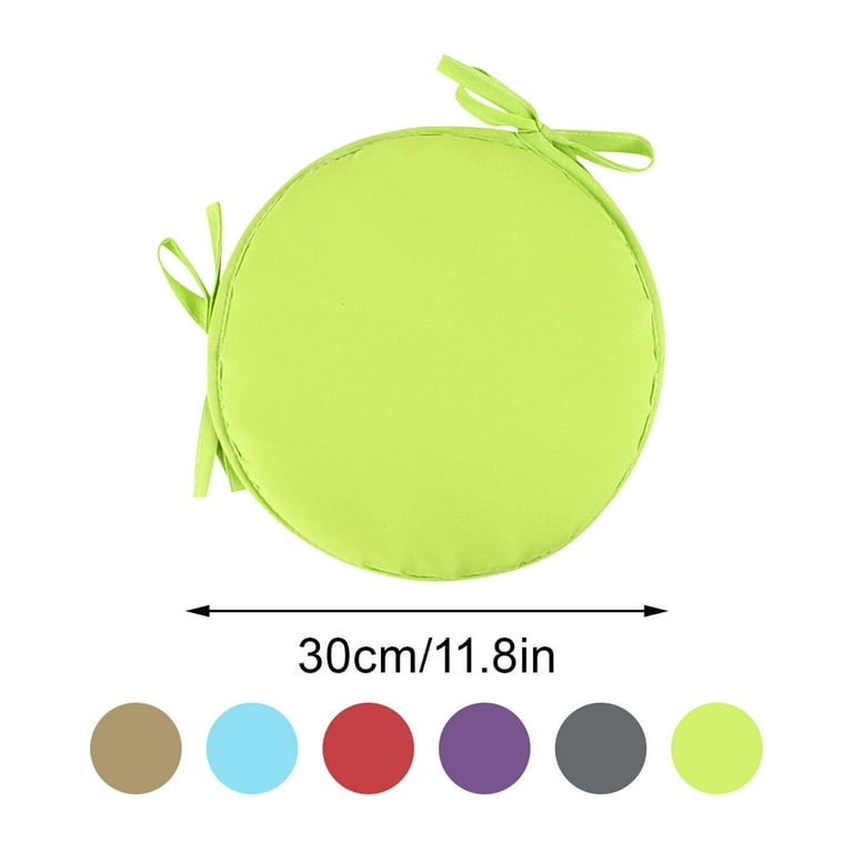 Outdoor Chair Cushions 24X24X5 Round Garden Chair Pads Seat Cushion For Outdoor Bistros Stool Patio Dining Room Walmart