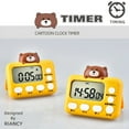Cartoon Digital Timer Electronic Alarm Clock Countdown Timer