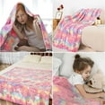 thumbnail image 2 of Blanket for Kids Girls, Christmas Throw Blanket for Girls, Flannel Furry Fleece Blanket, Blankets for Kids, 60 x 50 in, 2 of 7