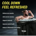 thumbnail image 3 of Ice Bath Tub, Cold Tub for Athletes Optimal Recovery | Cold Plunge Tub Ice Pod at Home Ice Plunge Tub Ice Cold Pod Icebath Icepod Tub, Portable, 3 of 7