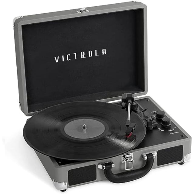 Tocadiscos Bluetooth Victrola Journey Gris Victrola VSC-400SB-NWG