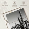 thumbnail image 6 of Elephant Stock Black Arizona - Cactus Sunrise Wall Art - Living Room Wall Decor - Floral And Botanical Multi Panel - Black And Gray Decor By Philippe Hugonnard - 42" x 65", 6 of 8