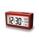 thumbnail image 2 of Lcd Reloj de Escritorio Despertador Calendario Temperatura Termómetro rojo, 2 of 4