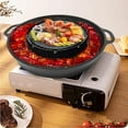 thumbnail image 3 of ZOUBAOQ Poêle à Frire 2 en 1 Antiadhésive avec Grille, 3 of 8