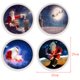 thumbnail image 3 of Fiudx Ofertas relámpago del día, solo en línea Pegatinas de pared HD de regalo redondo de Navidad Pegatinas de vidrio para ventanas Decoración navideña, 3 of 7