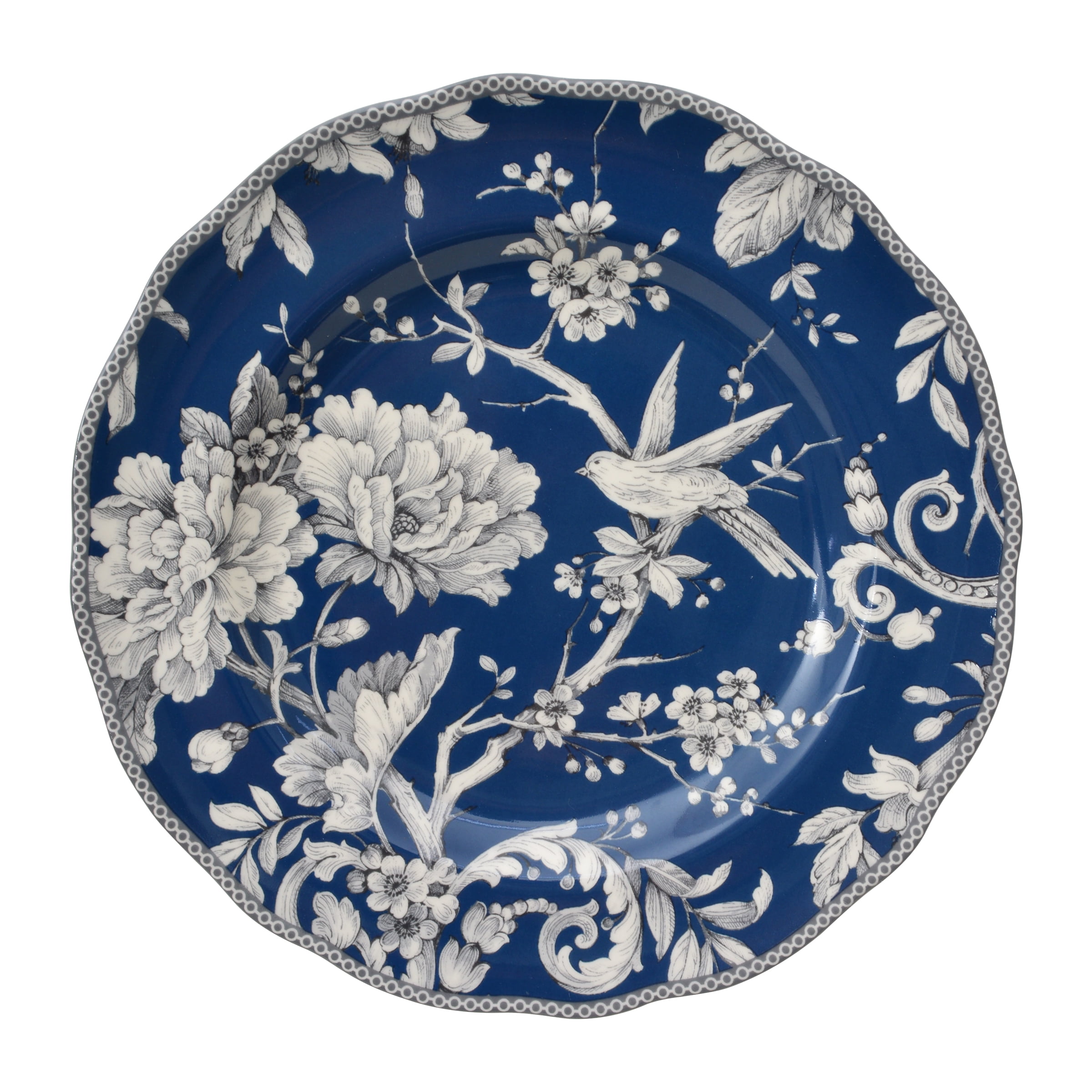 222 Fifth Adelaide Porcelain Dinnerware Collection 16 Piece Set