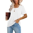 thumbnail image 2 of Camiseta Mujer Lunivop Cuello Cuadrado Manga Corta, 2 of 3