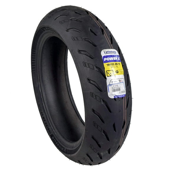 Michelin Pilot Power 5 190/55ZR17 Rear Radial Motorcycle Sport Bike Tire 75W