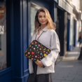 thumbnail image 6 of FORMRS 15-15.6 inch Laptop Sleeve Case Soft Carrying Quilted Computer Bag Cover, Moon Pattern, 6 of 7