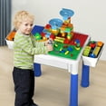 PicassoTiles Kids 3in1 331 Piece Building Blocks Toy Activity Center