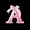 Black Pink A, variant on Erosebridal Ribbon R Letter Zipper Queen Comforter Set with Fitted Sheet and 2 Pillowcases for Girls, Fashion Bow Monogram Zipper Bedding Set, Pink Reversible, 4pcs