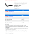 thumbnail image 2 of Outlet Heater Hose Set - Compatible with 2013 - 2019 Ford Escape 2014 2015 2016 2017 2018, 2 of 2