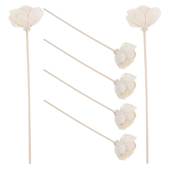 MLINS  6 Pcs Essential Oil Diffuser Fragrance Stick Aromatherapy Rattan Sticks Safer