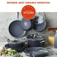 thumbnail image 2 of GreenPan Valencia Pro Healthy Ceramic Nonstick 13-Piece Cookware Set, 2 of 11