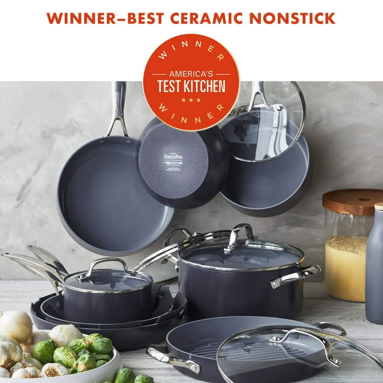 GreenPan Valencia Pro 13-Piece Cookware Set with Ceramic Nonstick
