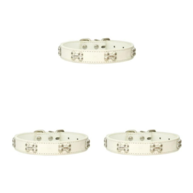 Ruiboury Boucles Réglables Durables Élégantes Confortables Plusieurs Tailles Blanc 2.5*50cm 3Ensemble