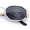 Gold Frame - Black Lens, variant on Small Geometric Sunglasses Octagon Metal Frame Lattice Arm Retro Y2K UV400 Gold Frame - Black Lens