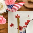 thumbnail image 5 of Sm:)e Floral Summer Patriotic 4th of July Placemats 12 x 18 Inch Set of 4, 5 of 7
