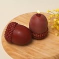 thumbnail image 3 of GFDYREE Chestnut Candle Mold Chestnut Mold Chestnut Resin Casting Mold Resin Making Molds Silicone Mold for Candle Home Decorate Mold Candle Making Mold 3D Animal Mold Clay Mold, 3 of 5