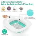 thumbnail image 6 of Electric Sitz Bath,  Foldable Postpartum Care Basin for Toilet Seat Sits Bath Soak Pan for Women Men, 6 of 7