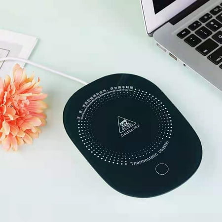 

KKCXFJX 55 Degree Constant Temperature Cup Coffee Warm Cup Office USB Heating Cup Mat