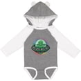 thumbnail image 3 of Inktastic Spaceship Funny Alien Outer Space Boys or Girls Long Sleeve Baby Bodysuit, 3 of 5