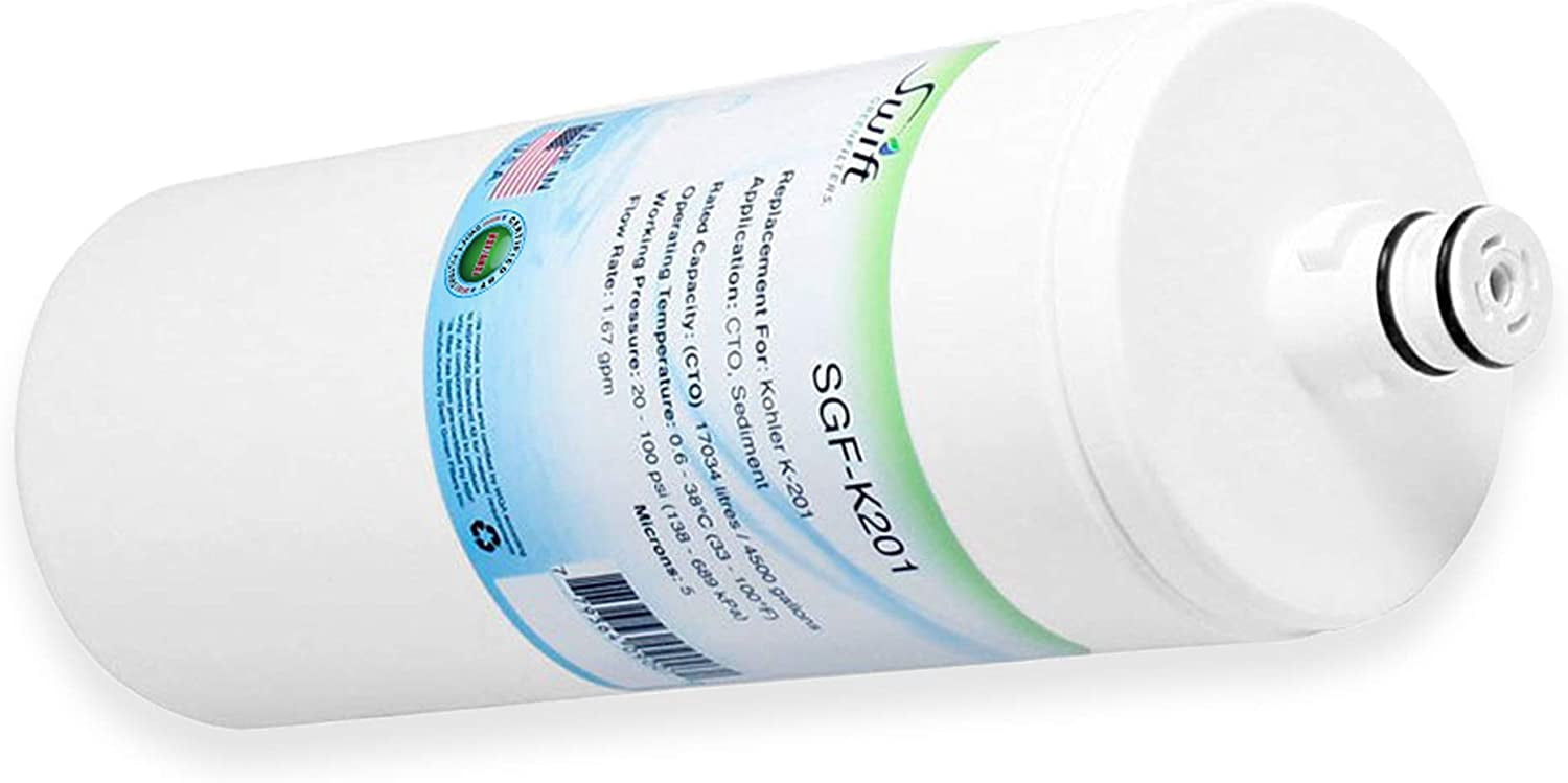 Swift Green Filters SGF-K201 Replacement Water Filter for Kohler K-201,1 Pack