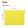 thumbnail image 2 of Uxcell Iron on Patches Fabric Repair Patches Iron-On Mending 4.9"x3.7" for Clothes Pants Pack of 18 Yellow, 2 of 6